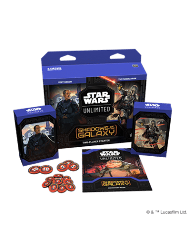 Star Wars Unlimited: Shadows of the Galaxy 2-Player Starter Kit image 0